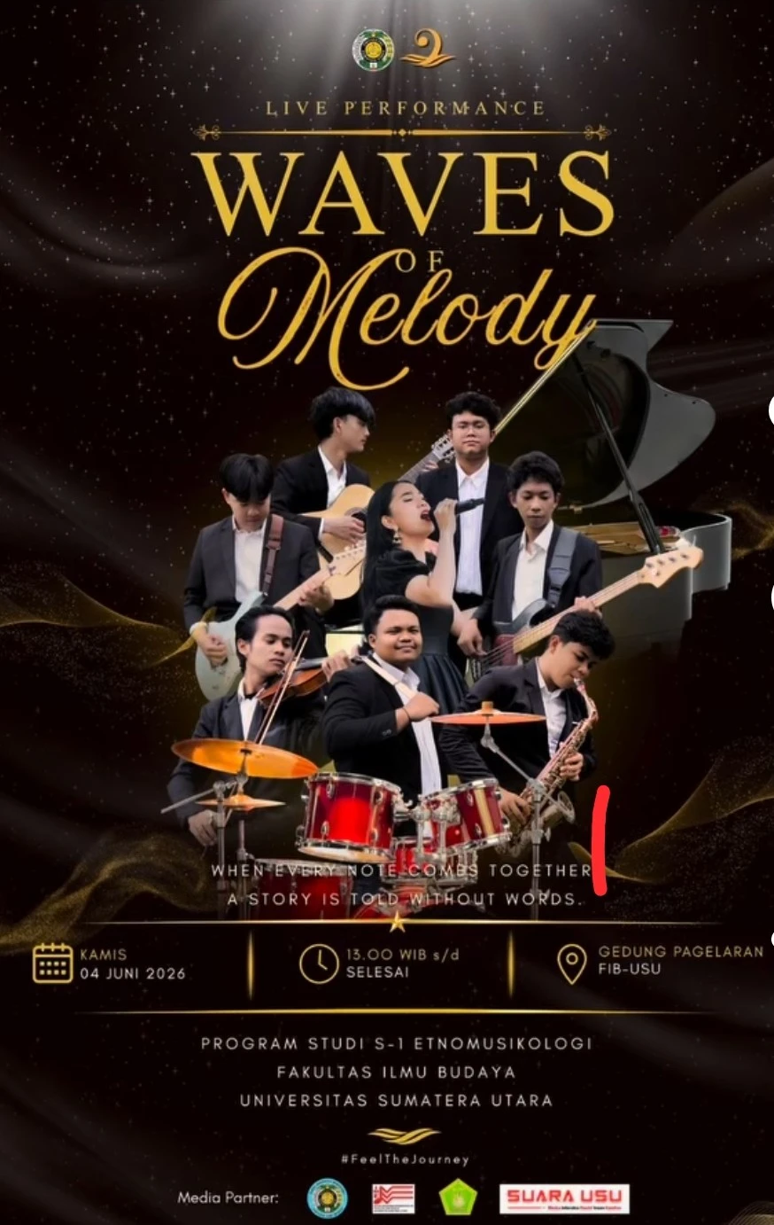 Mahasiswa FIB USU Gelar Pertunjukan Musik Klasik Barat “Waves of Melody” melalui Project Based Learning Mata Kuliah Manajemen Seni Wisata
